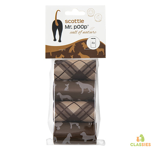 Mr. Poop Navulling poepzakjes in verschillende kleuren
