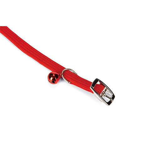 Beeztees Nylon Kattenhalsband - Rood - 30x1x0,01 cm Classies