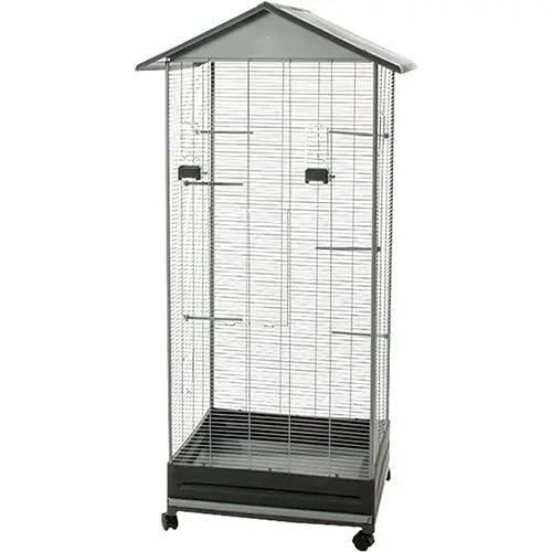 Voltrega volière met dak 79 x 67,5 x 167 cm Zoemshop