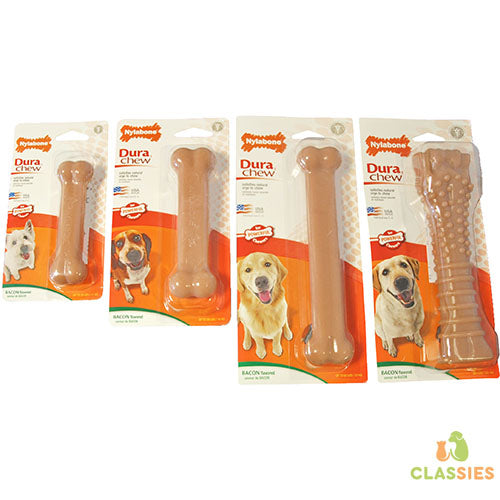 Nylabone Dura chew bacon kauwspeelgoed Classies