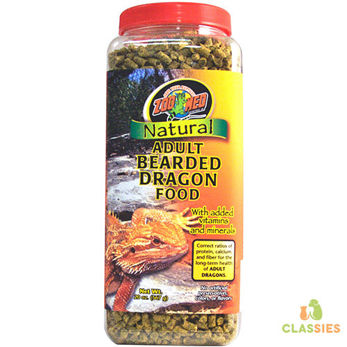 Zoo Med Bearded Dragon Food Adult - Baardagaam Voer - 283 - 567 gram Classies