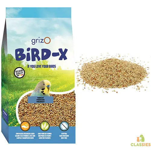 Perruchenmengeling parkietenmengeling bird-x zak 20 kg Classies