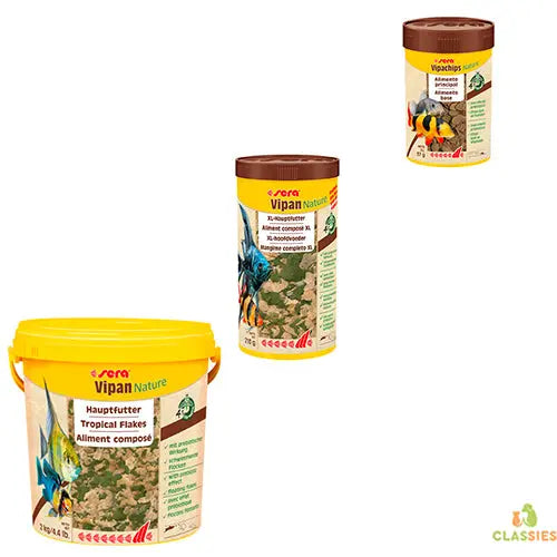 Sera Vipan natuur - vlokkenvoer Classies