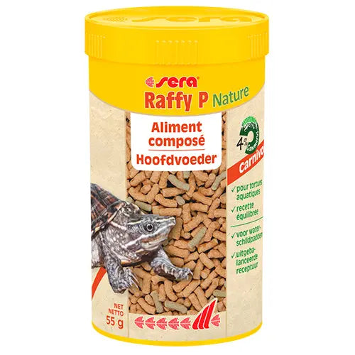 sera Raffy P nature schildpadvoer in verschillende maten Classies