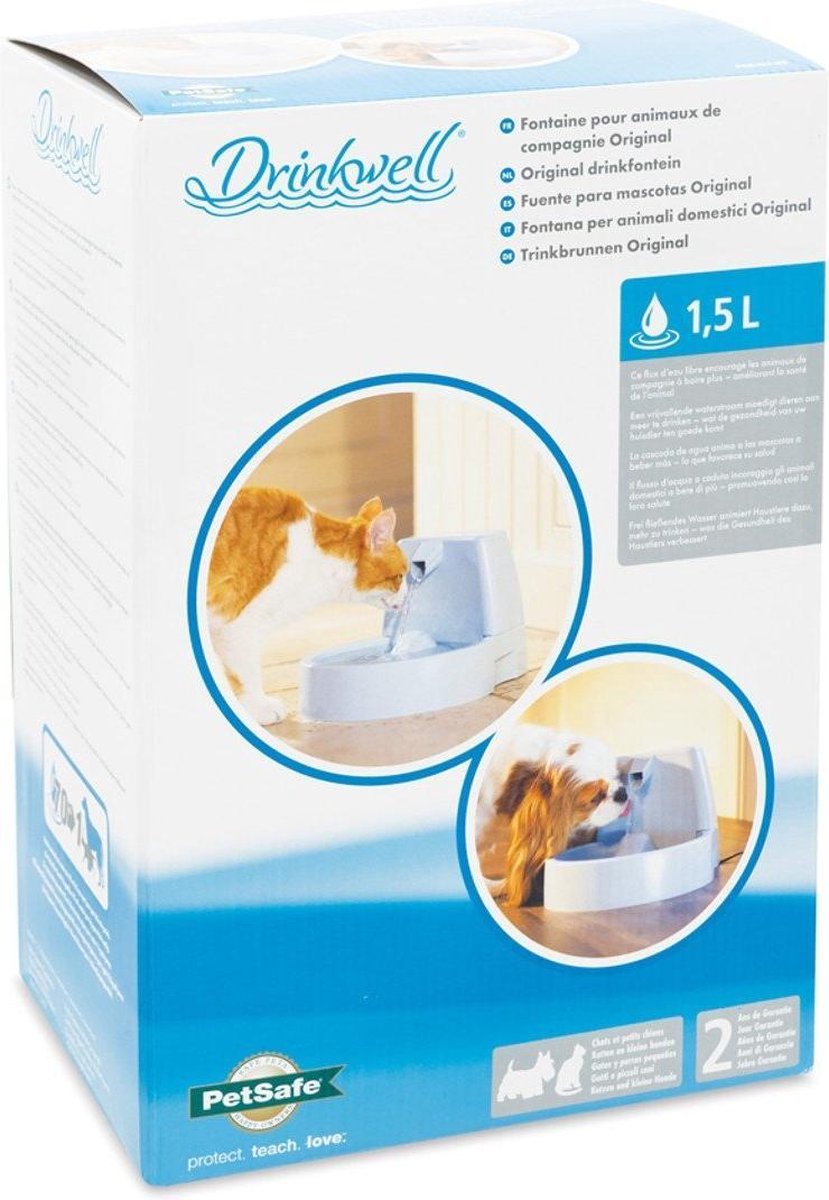 Petsafe Drinkwell Original - Trinkbrunnen - 1,5 L