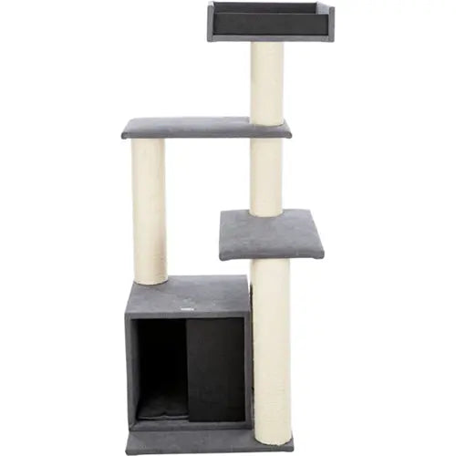 Krabpaal Marcy Grijs 50x50x130cm Classies