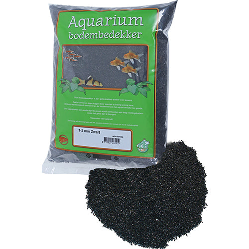 Aquariumgrind edelsplit zwart 2 - 8 - 20 kg