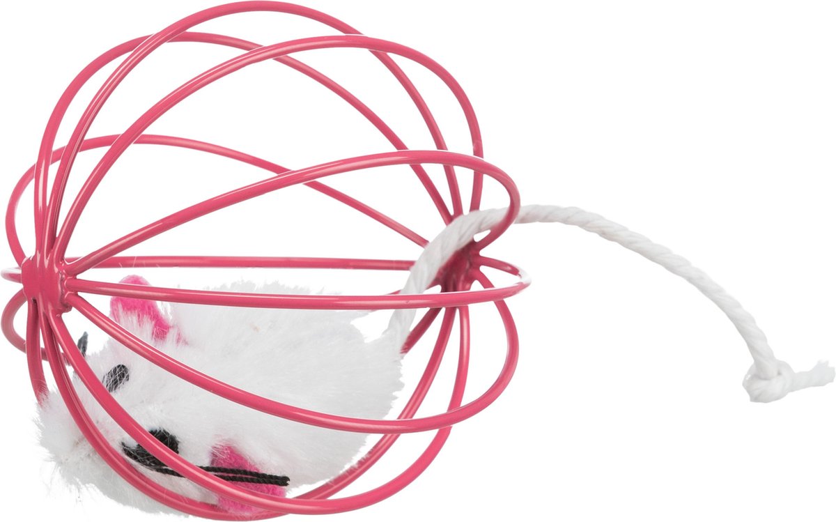 Spielzeugmaus im Ball 6 cm