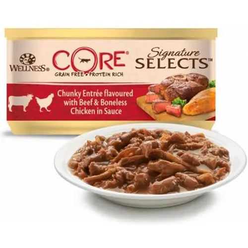 Well Core kattenvoeding - natte voeding - Sig Select 79 gram Classies
