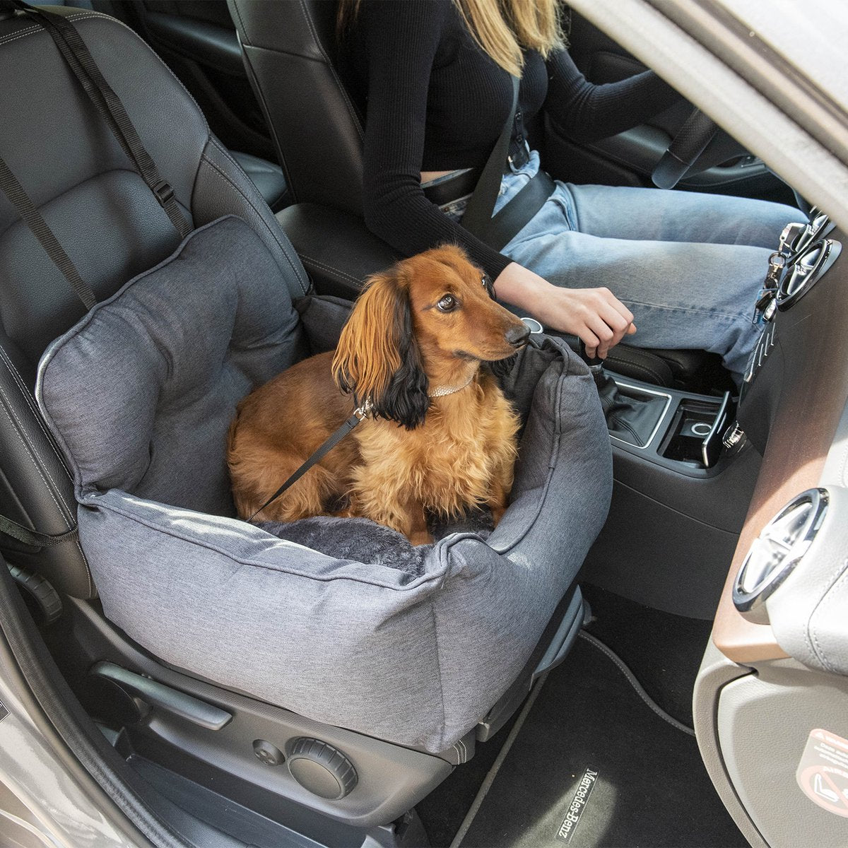 Jack And Vanilla - Autostoelen - Bizou Autostoel - Donkergrijs - 53cm Classies