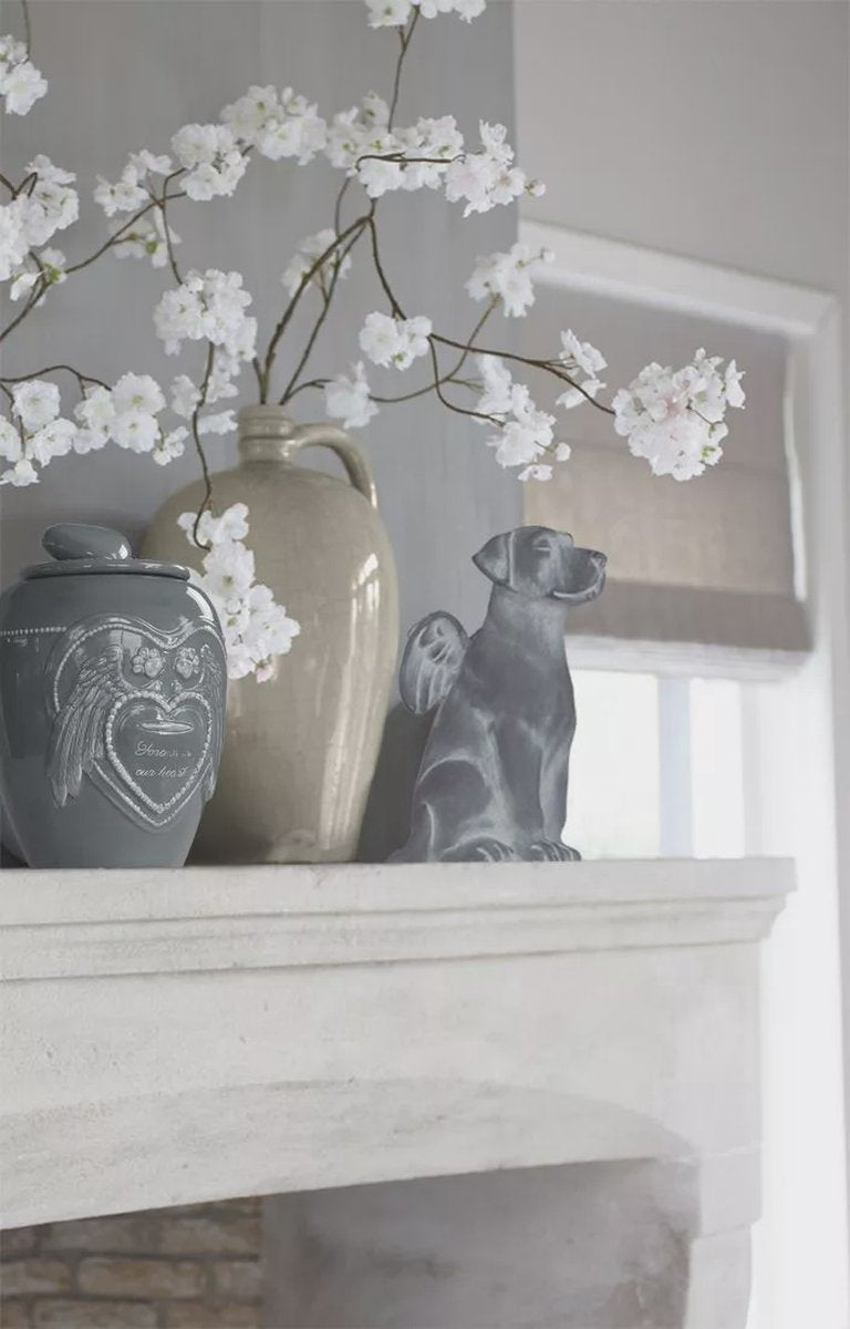 Happy-House Memory Collection Beeld Hond 15x11x23 cm Hardsteenlook Small Classies