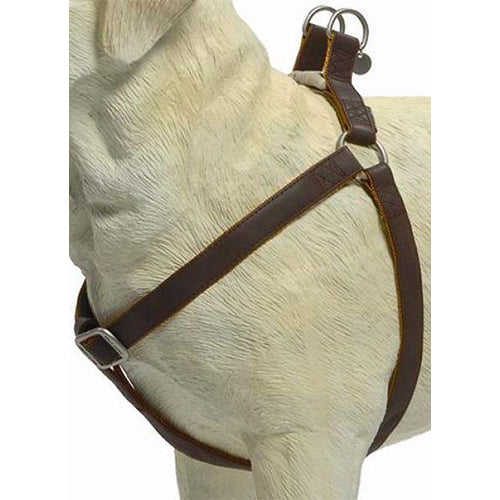 Beeztees Soft Touch Hondenharnas - Bruin - L - Borstomvang: 70-90 cm Classies