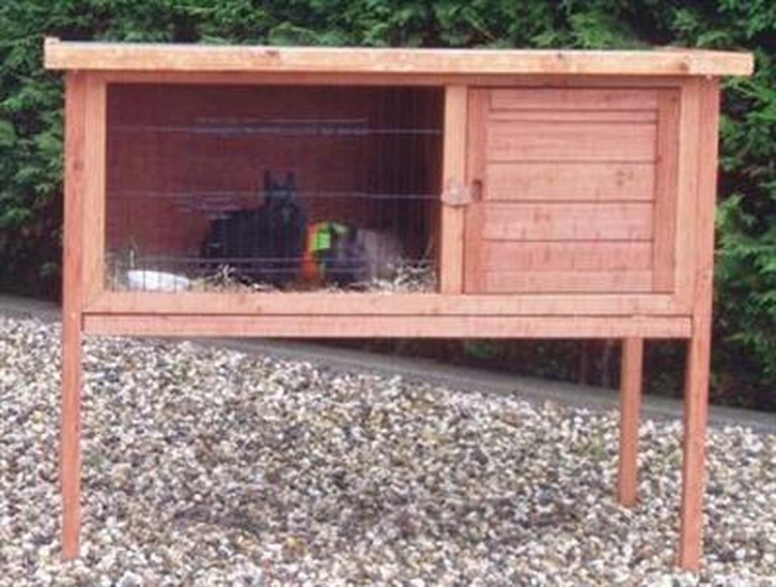 Boon Konijnenhok bouwpakket - Bruin - 117 cm