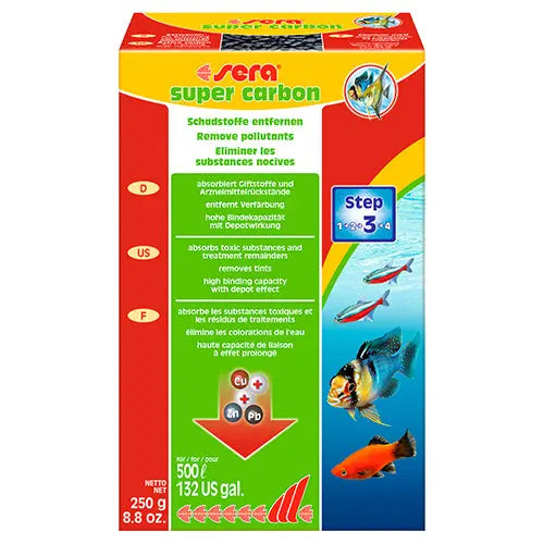sera Super Carbon - actieve kool Classies