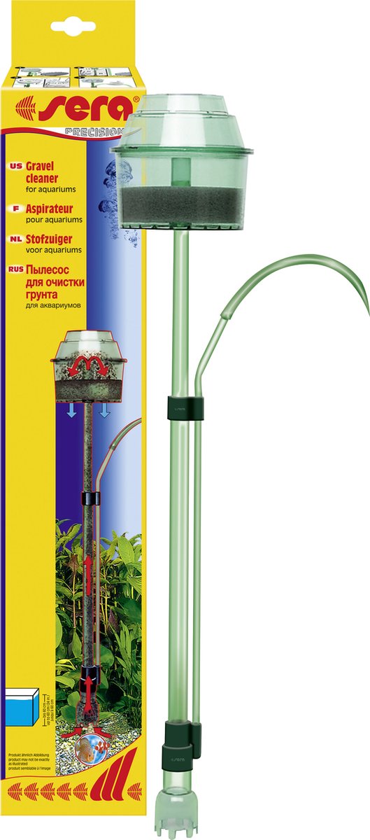 Sera 08850 Aquarium Bodenstaubsauger Bodenreiniger Luftschlauch