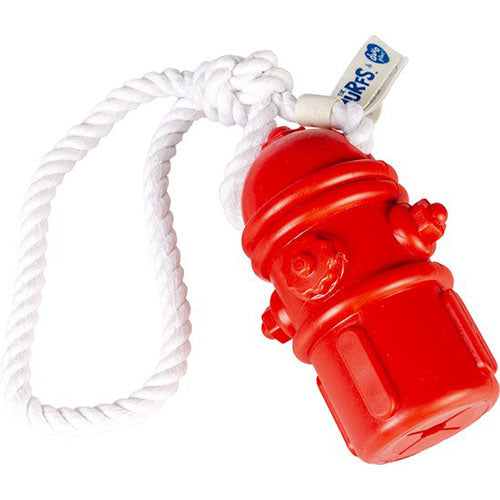 Duvoplus Smurfen - Rubberen Snackspeeltje met Touw - 34x6x6 cm Classies