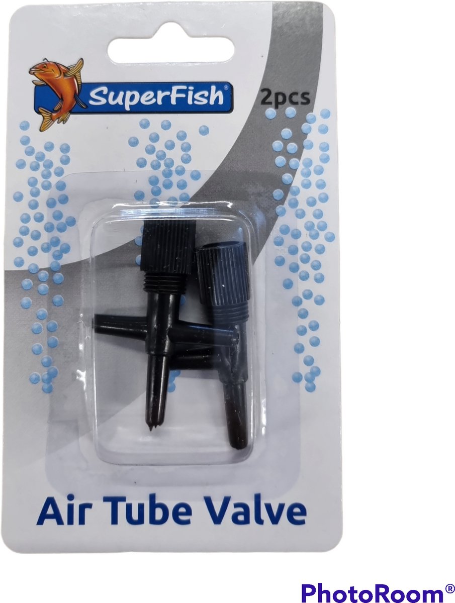 Superfish Luchtslang Kraan - aquarium beluchting - 2 kranen Classies