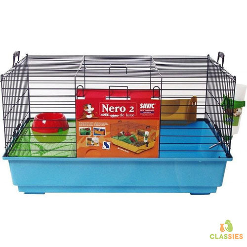 Savic Kaninchenkäfig Nero 2 Deluxe 80 x 50 x 46,5 cm