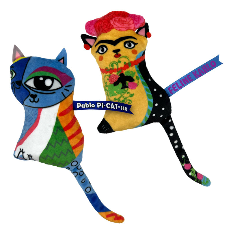 Kong kat artz kahlo / picasso pak a 2 stuks