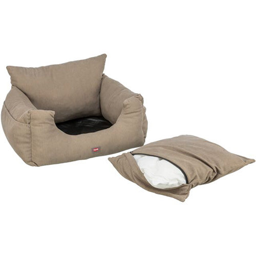 Trixie Autostoel Taupe - 55x50x30 cm