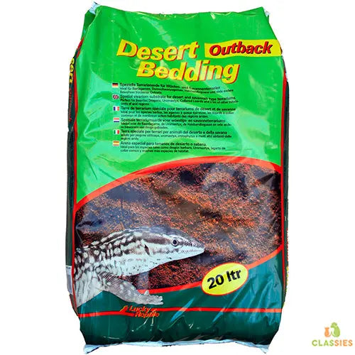 Lucky Reptile Desert Bedding Outback rood Classies