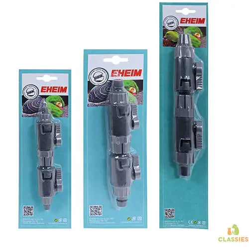 Eheim slangkraan dubbel - 9/12 mm - 12/16 mm - 16/22 mm Classies