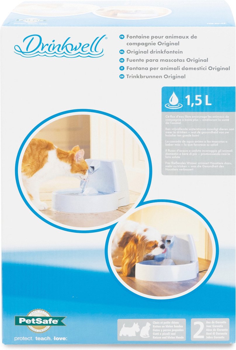 Petsafe Drinkwell Original - Trinkbrunnen - 1,5 L