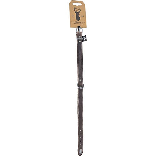 Boony Est1941 Halsband aus weichem Leder in 9 Größen