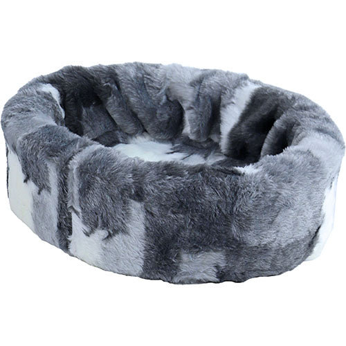 Boony Soft Teddykorb Block grau oder braun
