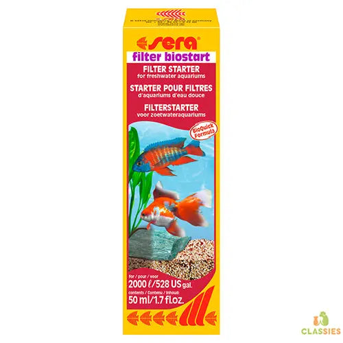 Sera - Filter Biostart aquarium - 50 ml Classies