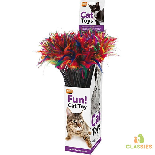Featherstick speeltje voor kat per stuk Classies