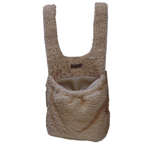 Animal Boulevard CURL PLUSH Honden Draagtas – Buikdrager/Kangaroo Bag – Zeer zacht en Comfortabel – Verkrijgbaar in 2 maten en 3 kleuren –