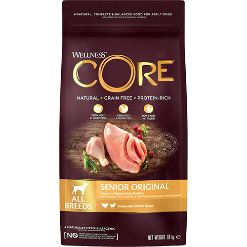 Wellnes Core graanvrij hondenvoer - droogvoer - 1,8 kg Classies