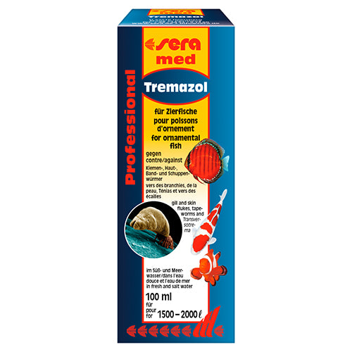 Sera mit Professional Tremazol - Kiemen- und Hautwürmer