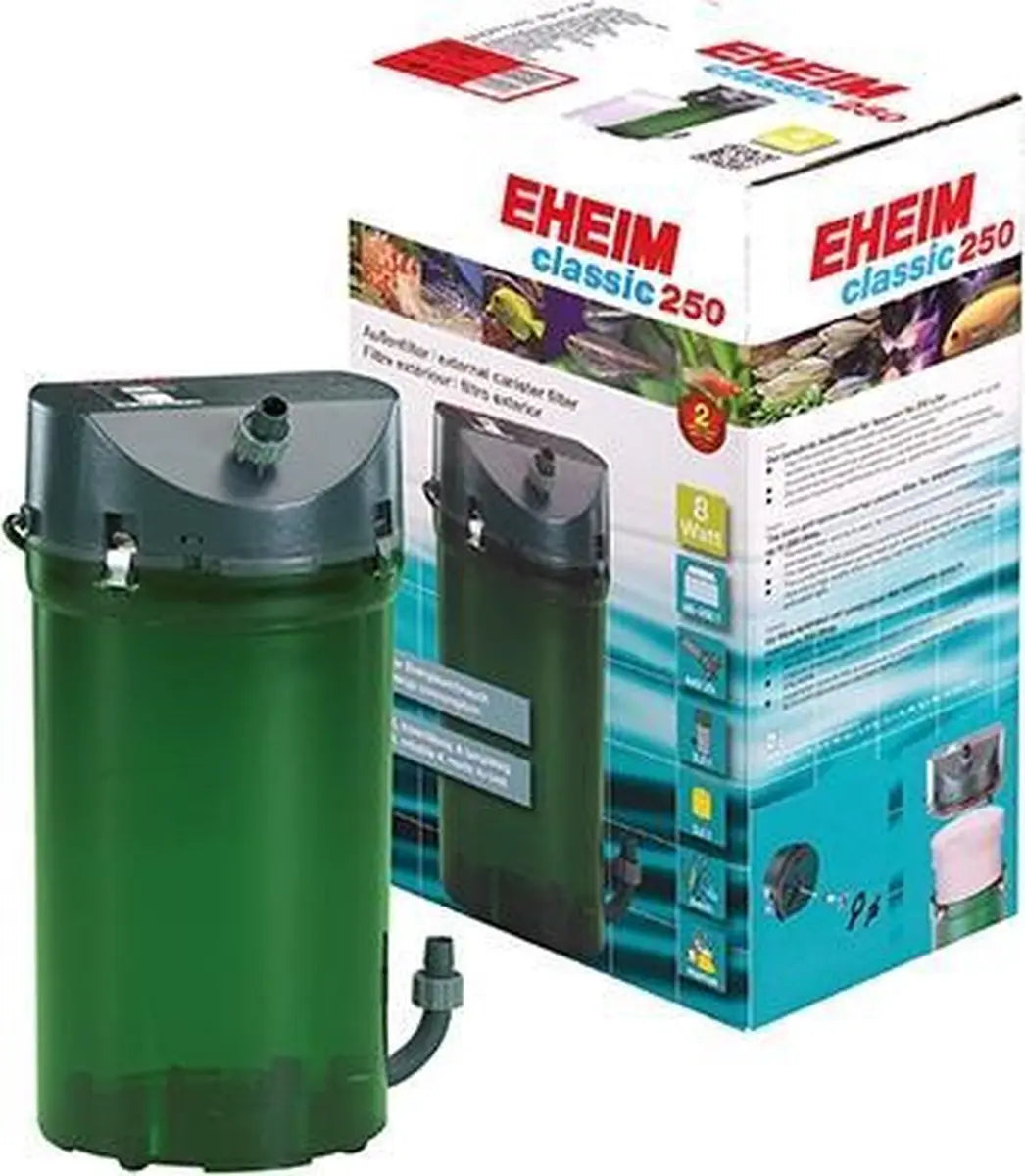 Eheim classic 250 - aquariumfilter tot 250 liter - 440 l per uur Classies
