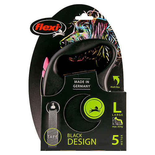 Flexi rollijn Black design Tape L 5 meter Classies