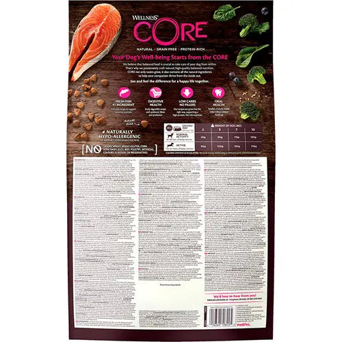 Wellness Core graanvrij - hondenvoer - droogvoer - 5 kg Classies