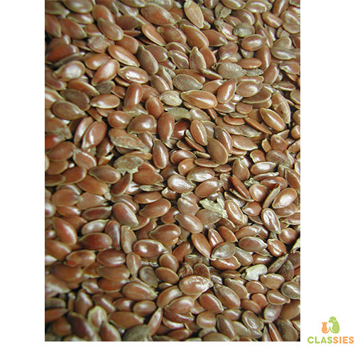 Lijnzaad 99,5 % in zak 1 - 5 - 25 kg Classies