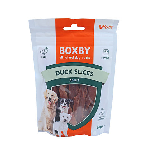 Proline Boxby duck slices, 90 gram Classies