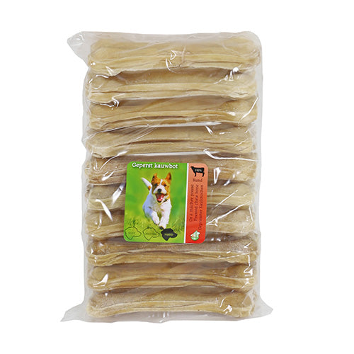 Gepresster Knochen im Beutel verpackt