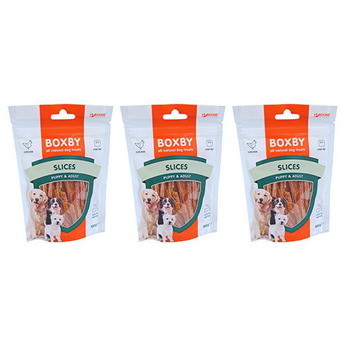 Proline Boxby kip slices, 100 gram - per 3 verpakkingen Classies