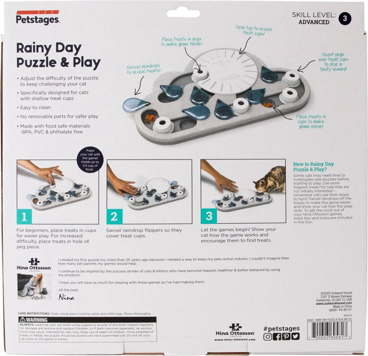 Nina Ottosson - Puzzle & Play Rainy Day Classies