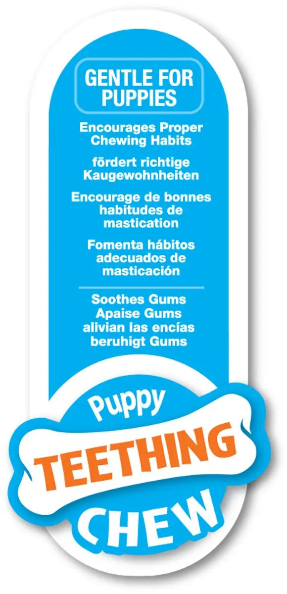 Nylabone Puppy kauwbot - Rundvleessmaak - tot 7 kg - XS Classies