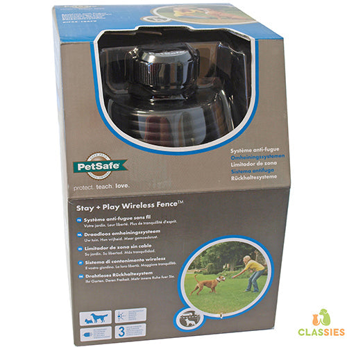 PetSafe Stay and Play Wireless Fence draadloos hek Classies