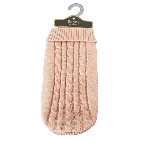 Boony hondentrui kabelmotief roze Zoemshop