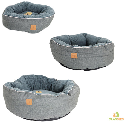 Boony Est 1941 Floof mand graphite grijs 50 - 60 - 80 cm Classies