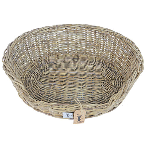 Boony Est1941 rotan hondenmand ovaal Classies
