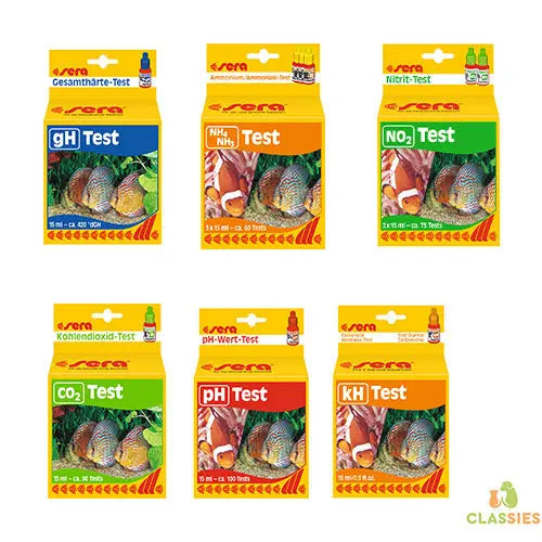 Sera watertest sets Classies