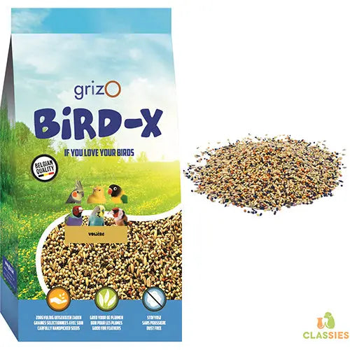 Vogelvoer Bird-X Volieremengeling 1 - 5 - 20 kg Classies