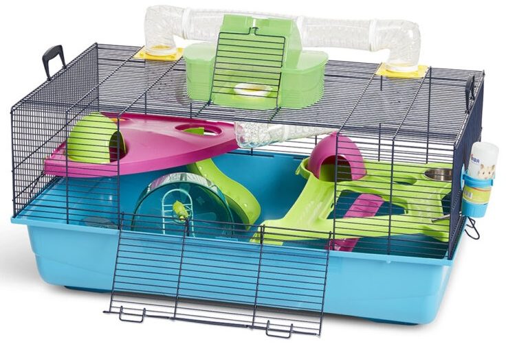 Hamsterkooi heaven metro 80 x 50 x 50 cm marine 2ee89c-2
